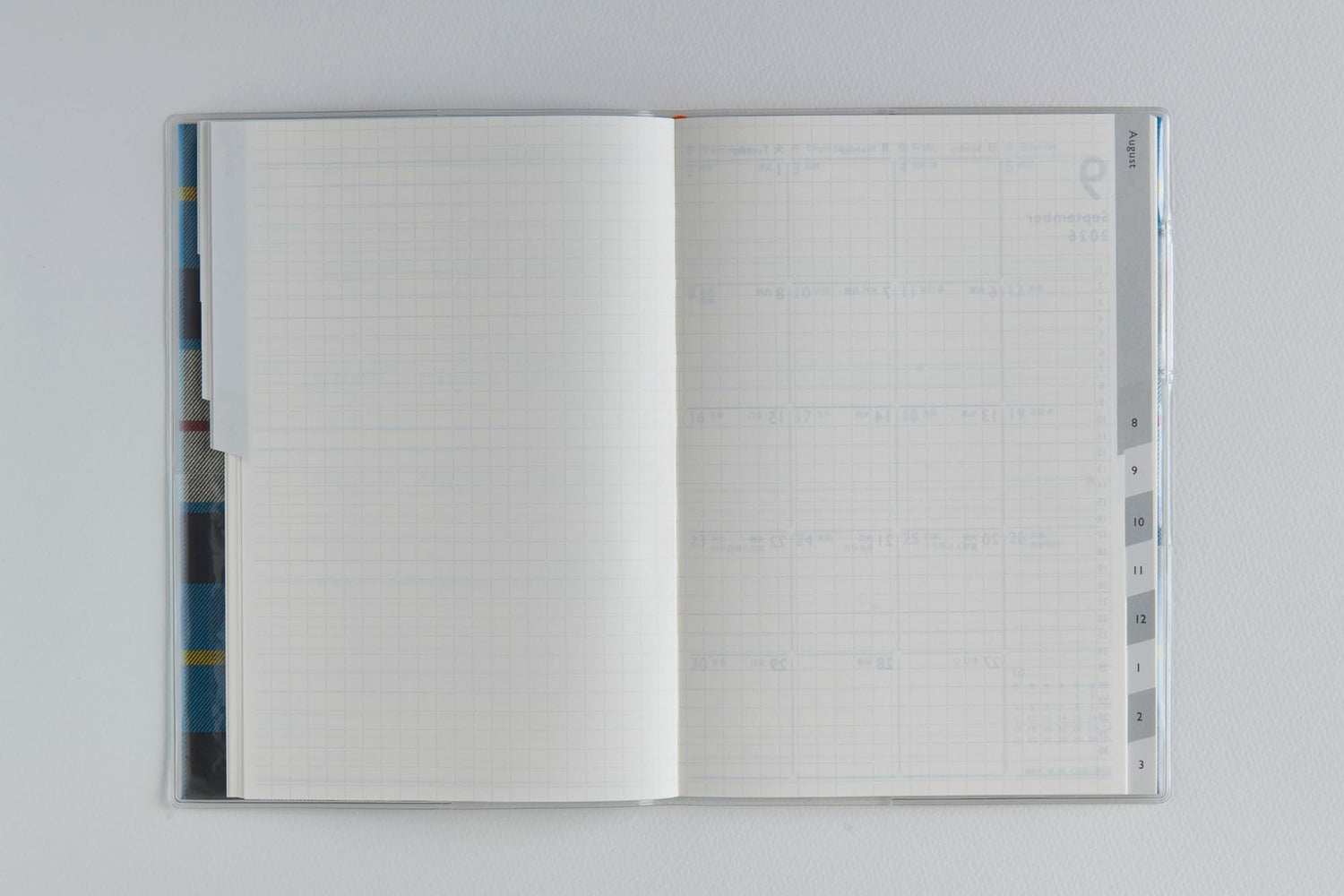 Takahashi Shoten 2026 Edition Planner &amp; Index Book with Check Patterns