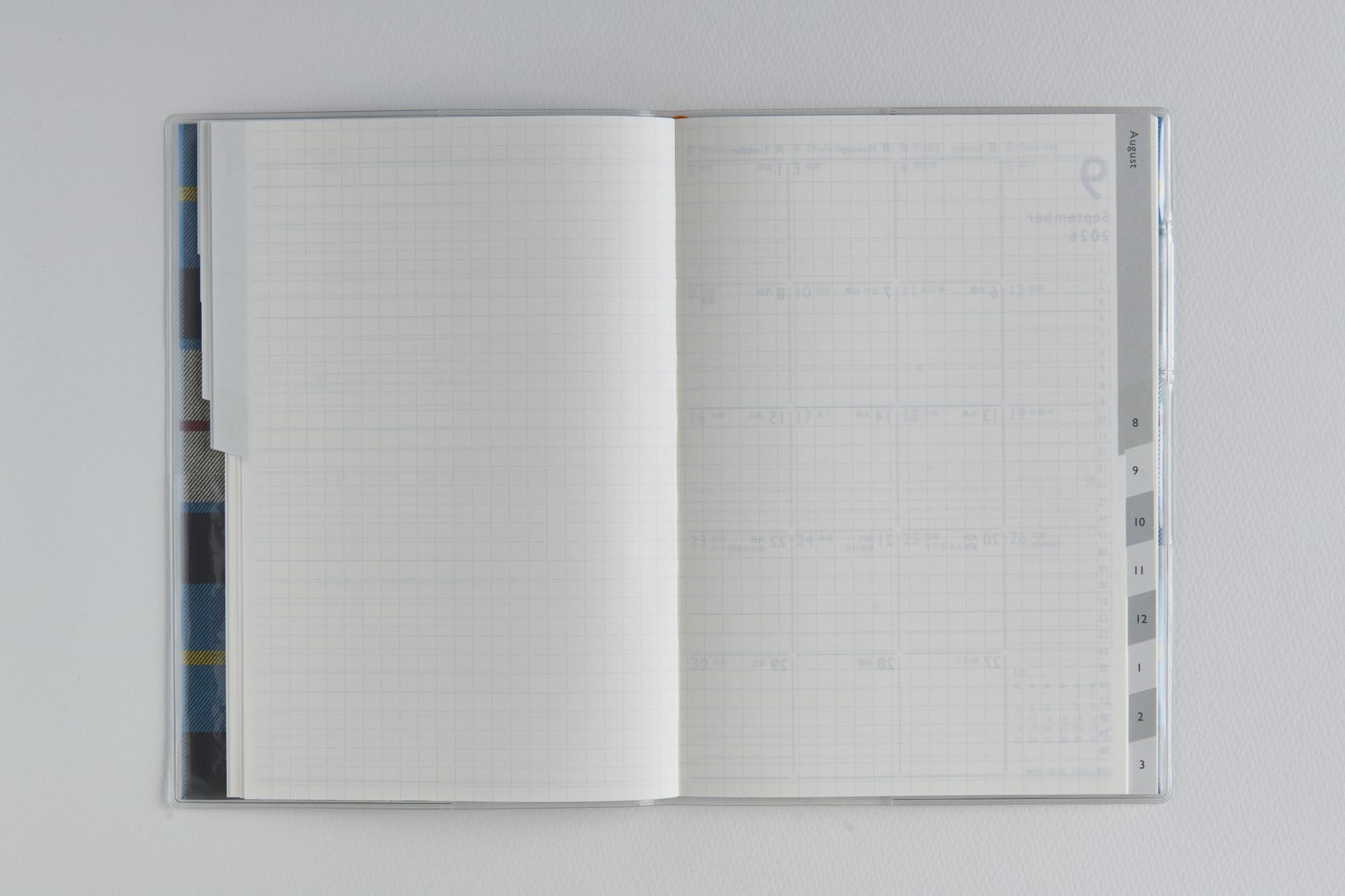 Takahashi Shoten 2026 Edition Planner &amp; Index Book with Check Patterns