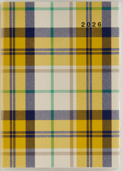 Takahashi Shoten 2026 Edition Planner &amp; Index Book with Check Patterns