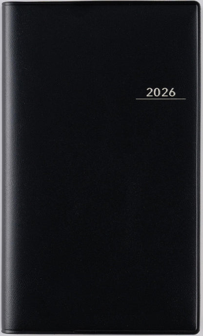 Takahashi Shoten 2026 Weekly Planner Black A5 &amp; 5 Size Options
