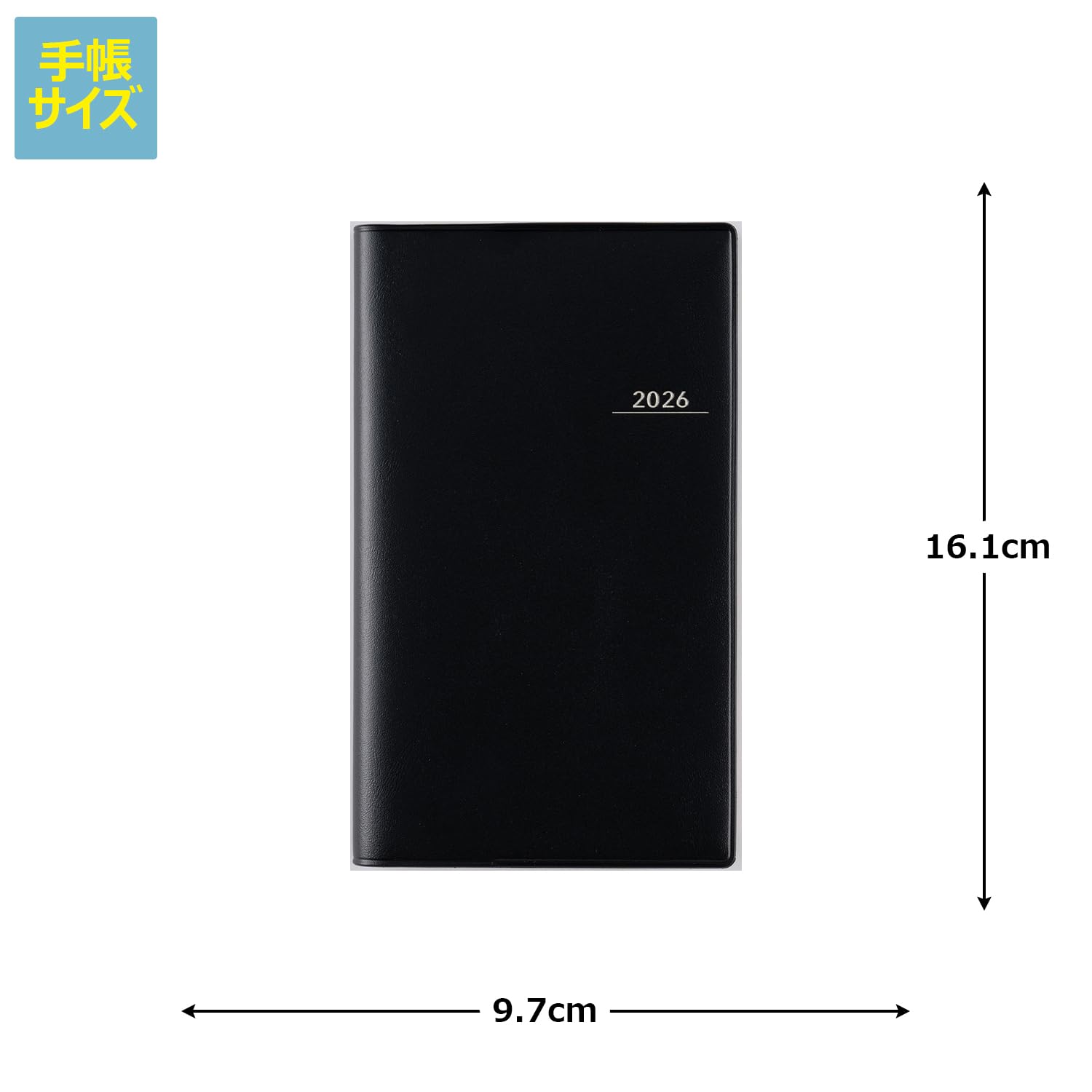 Takahashi Shoten 2026 Weekly Planner Black A5 &amp; 5 Size Options