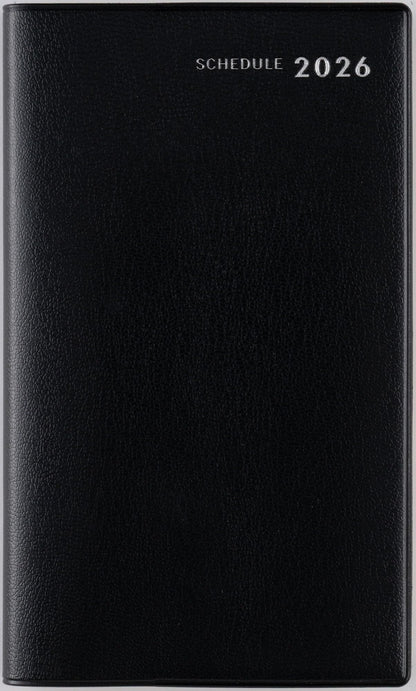 Takahashi Shoten 2026 Weekly Planner Black A5 &amp; 5 Size Options