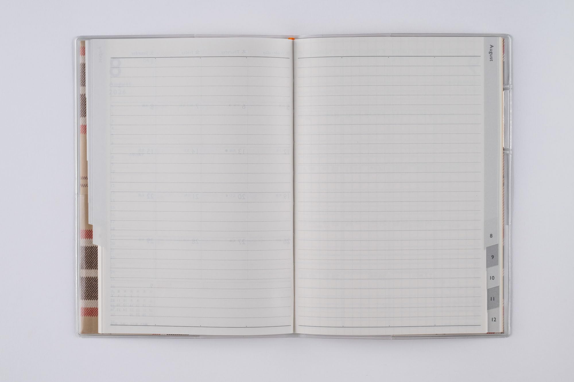 Takahashi Shoten 2026 B6 Planner Monthly &amp; Weekly Layouts