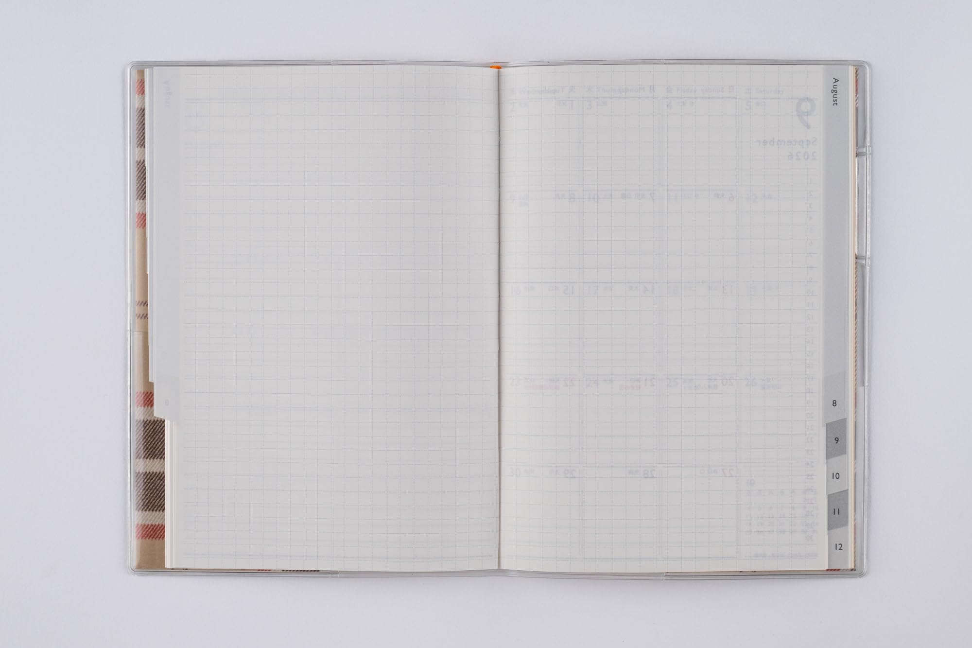 Takahashi Shoten 2026 B6 Planner Monthly &amp; Weekly Layouts