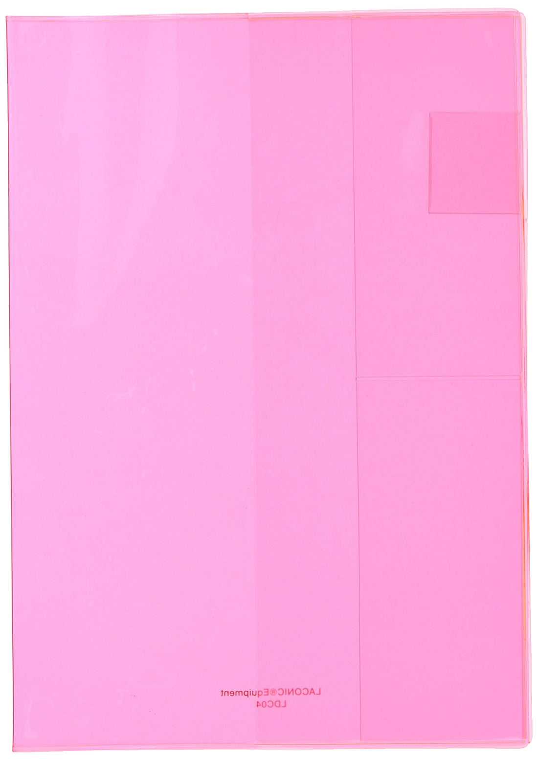 Laconic A5 Monthly Planner Cover in Pink, Clear &amp; Yellow Vinyl