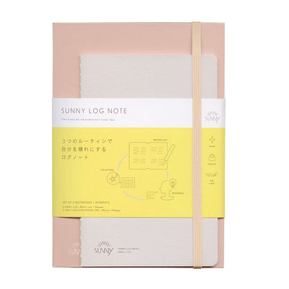 Iroha Publishing SUNNY LOG NOTE A5 Notebook &amp; Journal 100 Pages