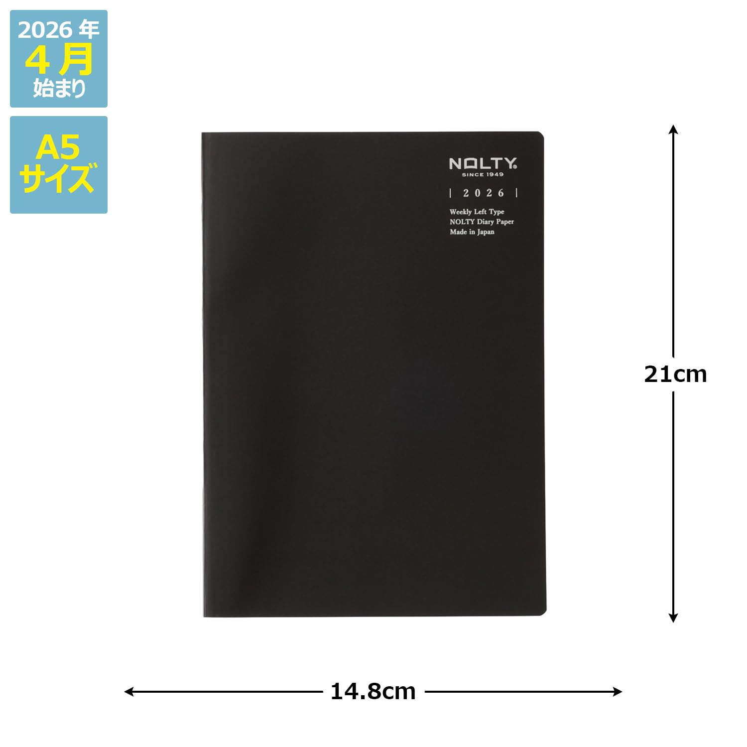 NOLTY A5 Left Planner for Effective Time Management &amp; Organization