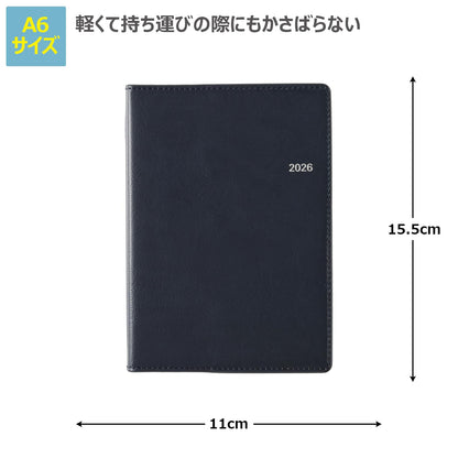 JMAM NOLTY 2026 A6 Vertical Planner for Efficient Organization