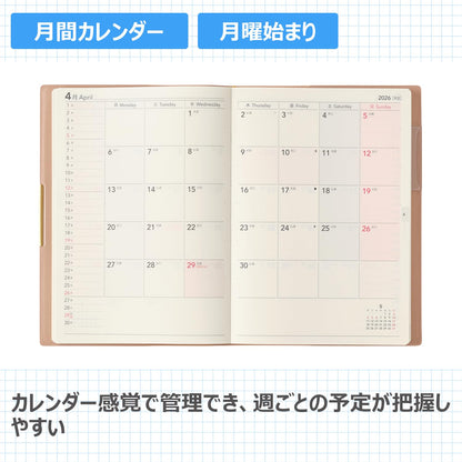 NOLTY Planner &amp; Memo Plus B6 Notepad for Efficient Planning