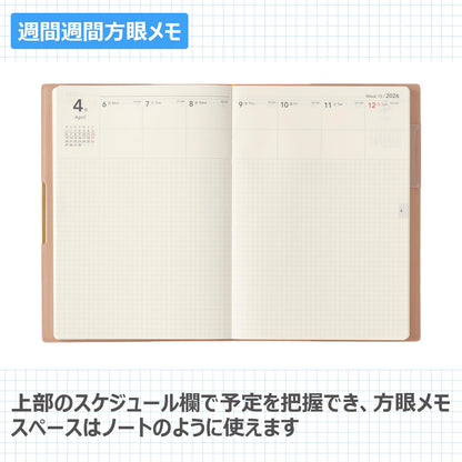 NOLTY Planner &amp; Memo Plus B6 Notepad for Efficient Planning
