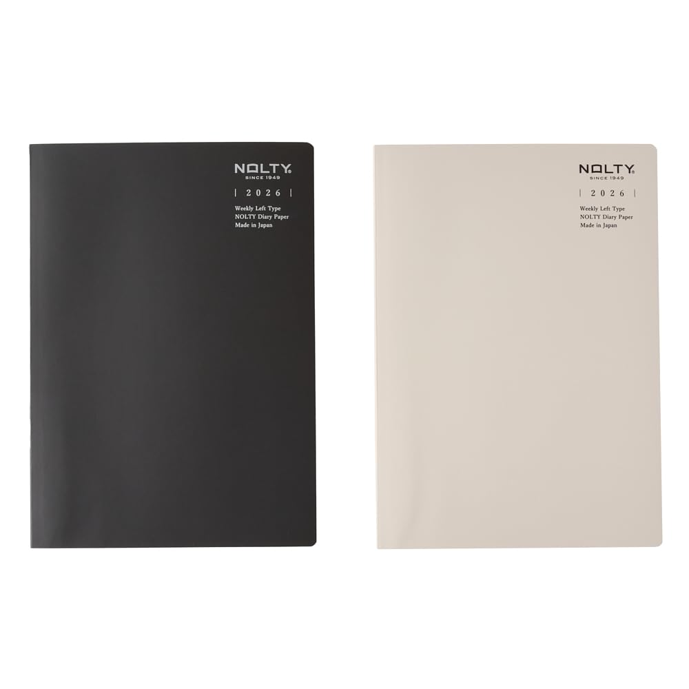 JMAM NOLTY A5 Left Notebook &amp; 2-Week Block Planner