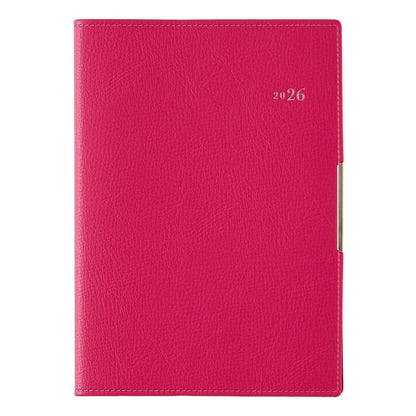JMAM B6 Monthly Planner 2026 - Ivory, Red &amp; Lavender Pink Options