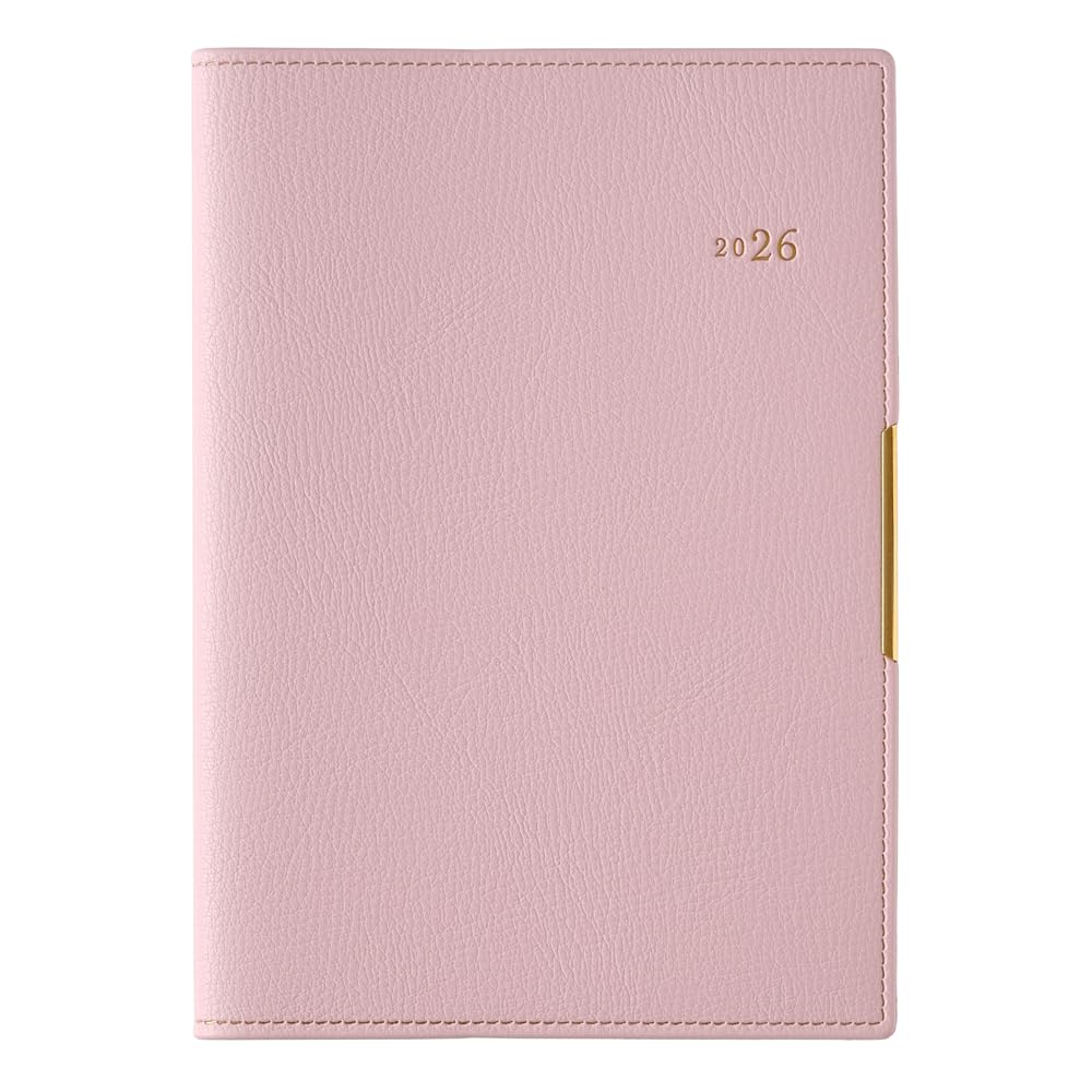 JMAM B6 Monthly Planner 2026 - Ivory, Red &amp; Lavender Pink Options