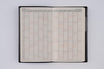 Takahashi Shoten 2026 Weekly Planner &amp; Diary with Railway Map