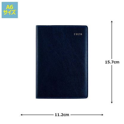 Takahashi Shoten A6 Weekly Planner 2026 Edition