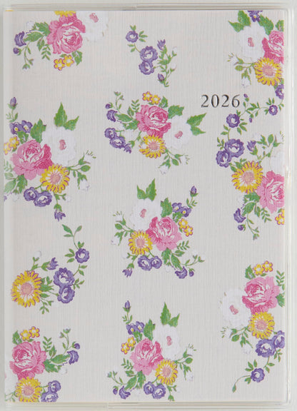 Takahashi Planner 2026 A6 Monthly Floral Design