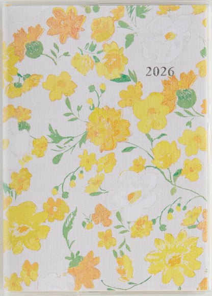 Takahashi Planner 2026 A6 Monthly Floral Design