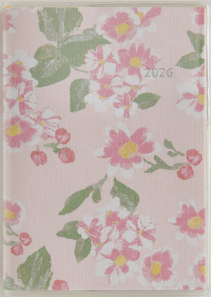 Takahashi Planner 2026 A6 Monthly Floral Design