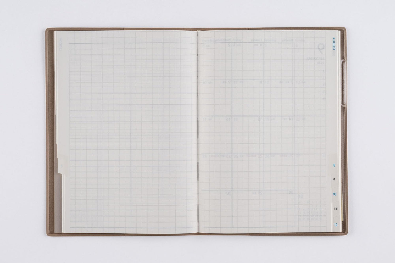 Takahashi Shoten 2026 B6 Monthly Planner with Various Start Days