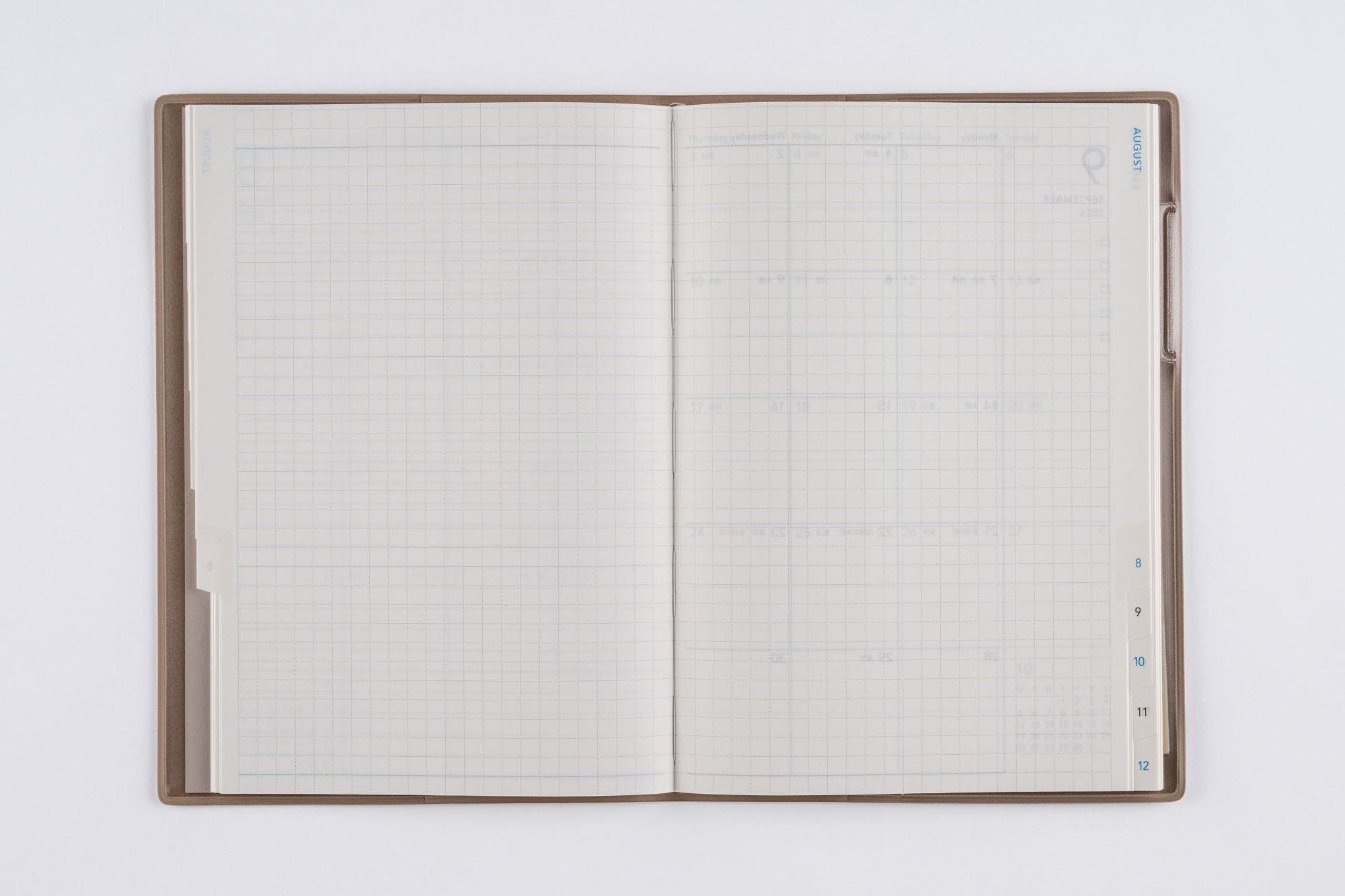 Takahashi Shoten 2026 B6 Monthly Planner with Various Start Days