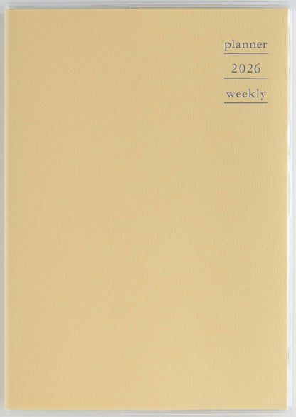 Takahashi Shoten 2026 Planner Weekly Block &amp; Vertical Layout