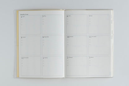 Takahashi Shoten 2026 Planner Weekly Block &amp; Vertical Layout