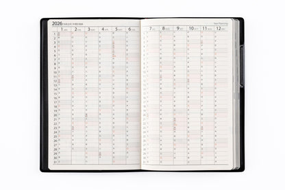 Takahashi Business Planner 2026 Monthly &amp; Weekly Options