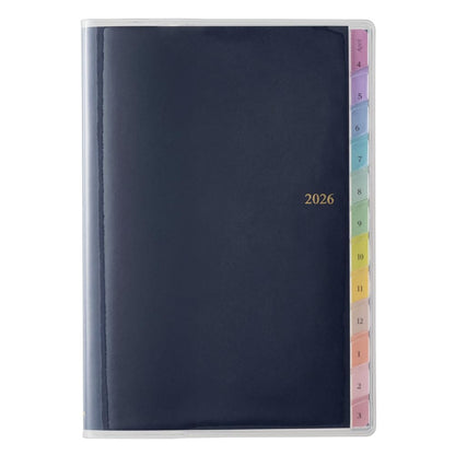 JMAM Nihon Noryoku Association Weekly B6-i Planner with Monthly &amp; Weekly Layouts