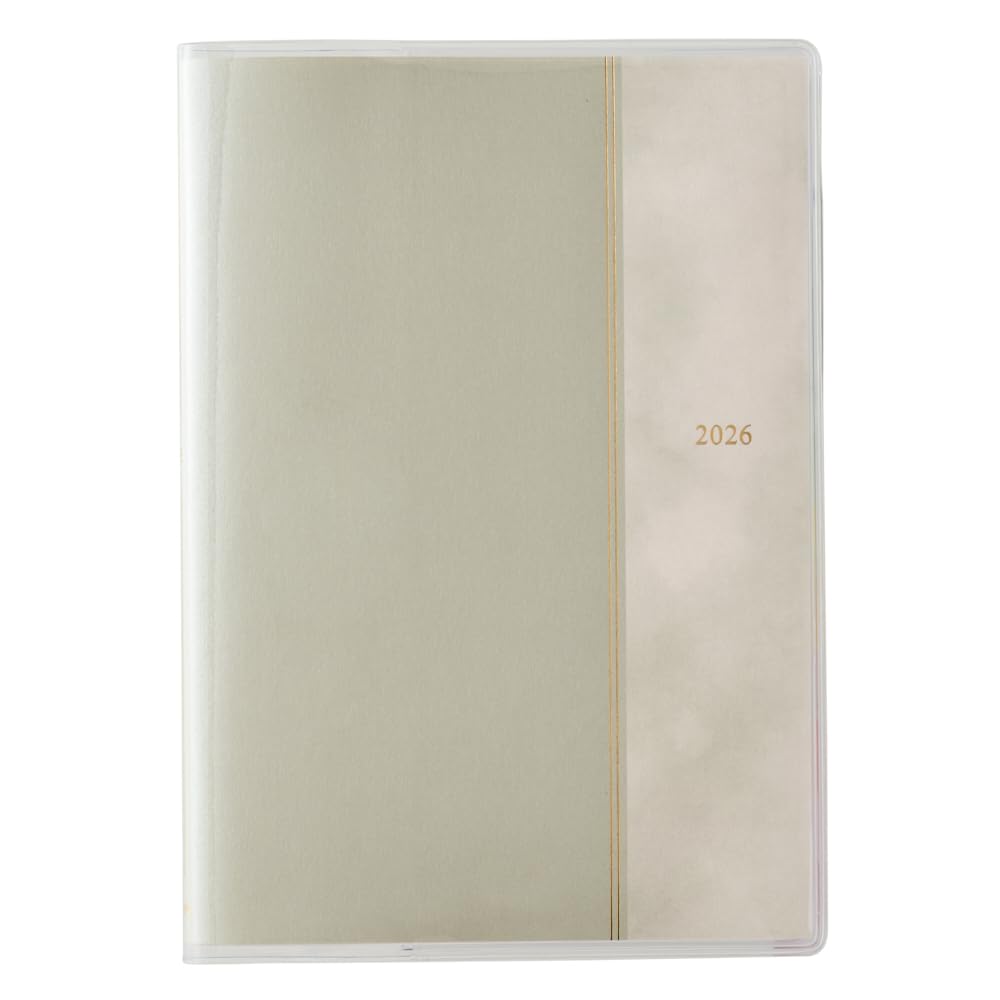JMAM Nihon Noryoku Association Weekly B6-i Planner with Monthly &amp; Weekly Layouts