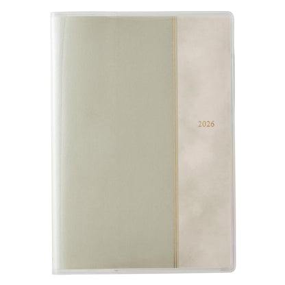 JMAM Nihon Noryoku Association Weekly B6-i Planner with Monthly &amp; Weekly Layouts