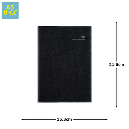 Takahashi Shoten A5 Weekly &amp; Monthly Planner 2026 Edition