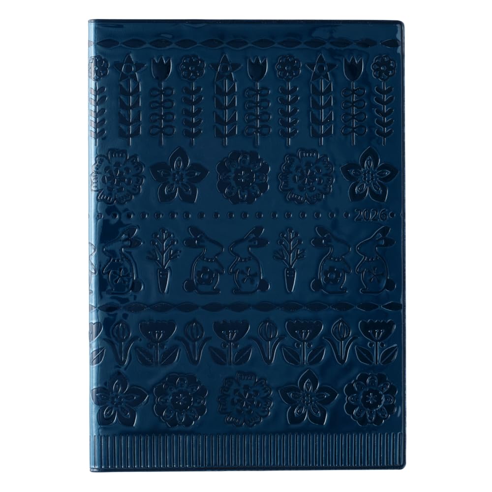 JMAM Family Monthly Planner B6 Size Sunday Start &amp; Weekly Horizontal