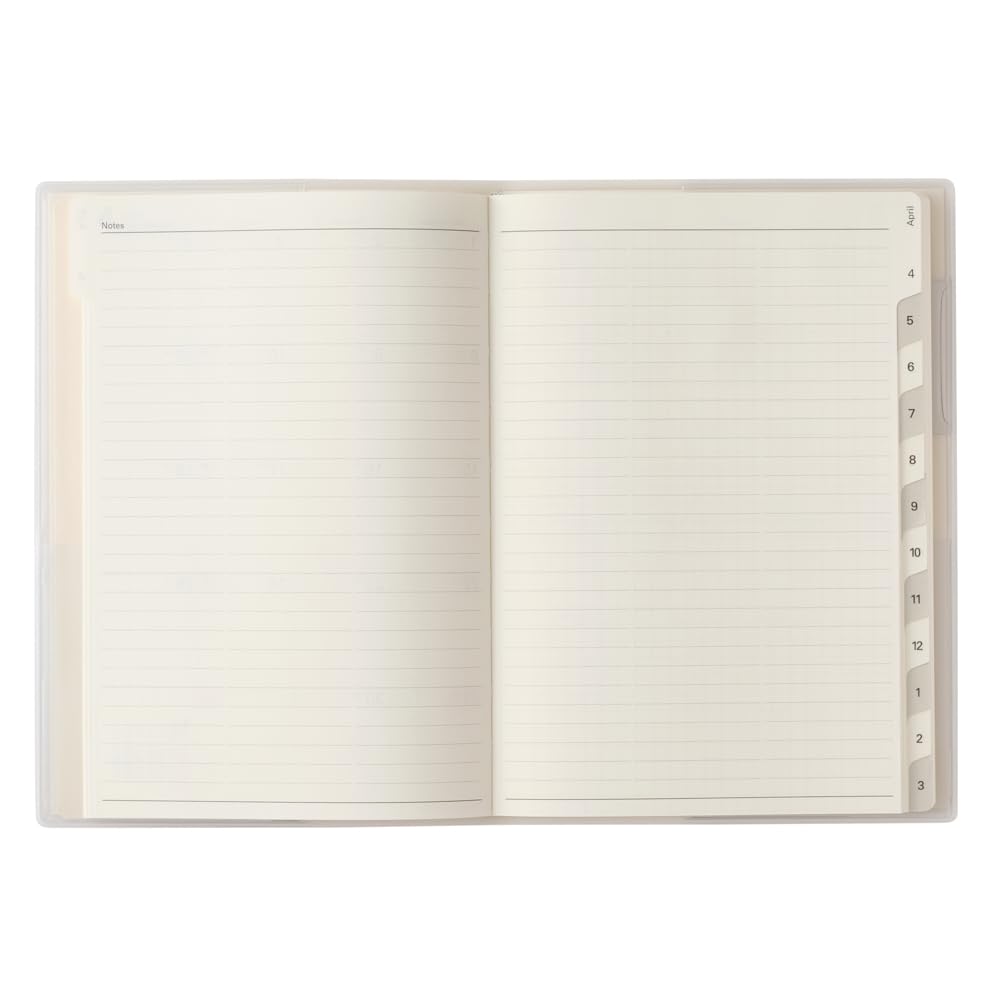 NOLTY 2026 B6 Monthly Planner with Sunday and Monday Start Options