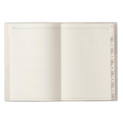 NOLTY 2026 B6 Monthly Planner with Sunday and Monday Start Options