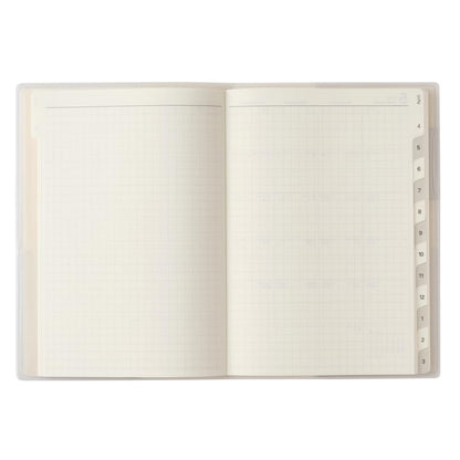 NOLTY 2026 B6 Monthly Planner with Sunday and Monday Start Options
