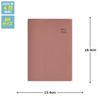 Takahashi Shoten 2026 B6 Monthly &amp; Weekly Planner