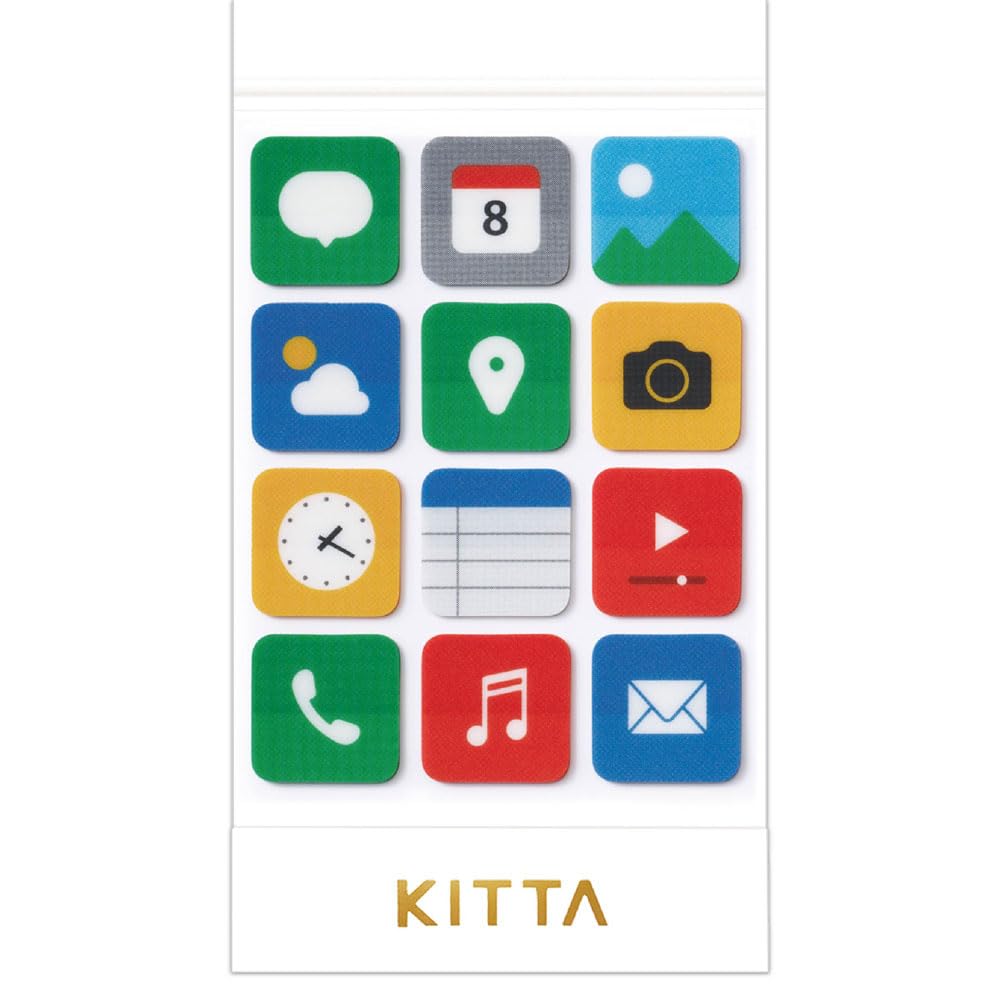 Kingjim Kitta Masking Tape for Creative Projects &amp; Snacks