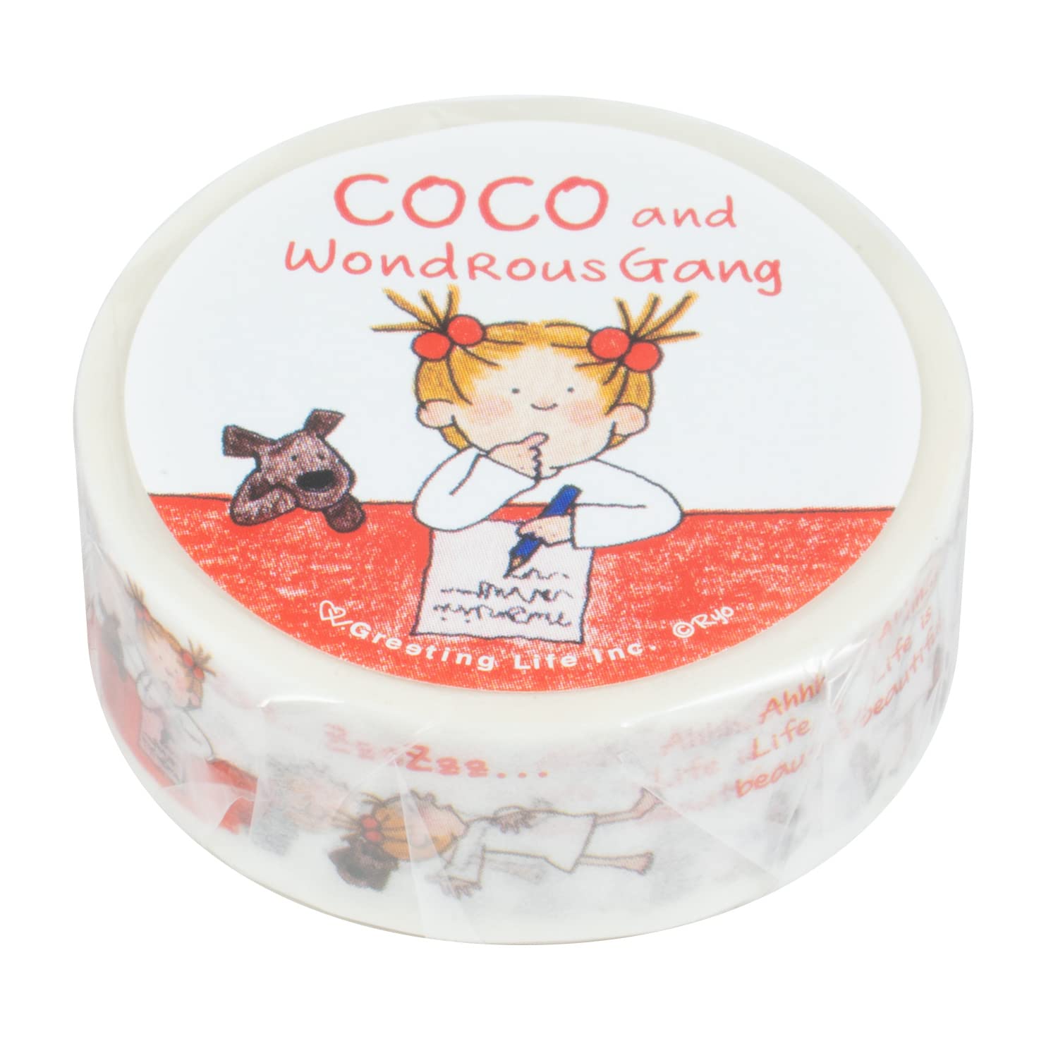 GreetingLife Masking Tape 15mm &amp; 28mm Width for Creative Projects