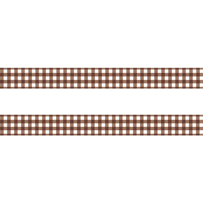 Papier Platz Gingham Check Masking Tape 15mm x 10m