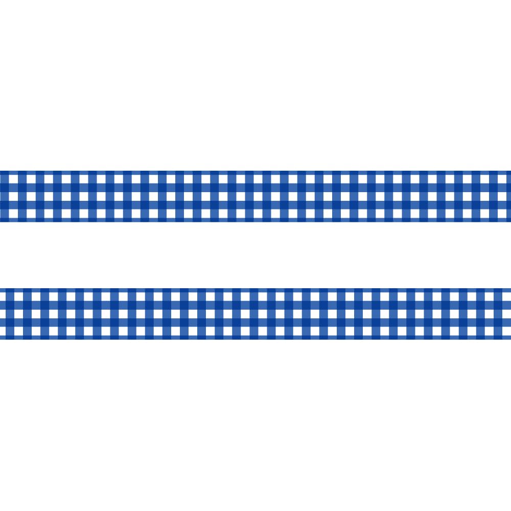 Papier Platz Gingham Check Masking Tape 15mm x 10m