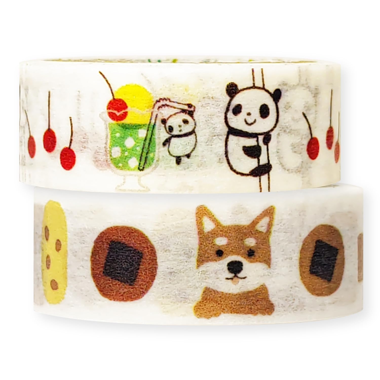 Shinzi Katoh Japanese Washi Masking Tape Set with Cute Designs