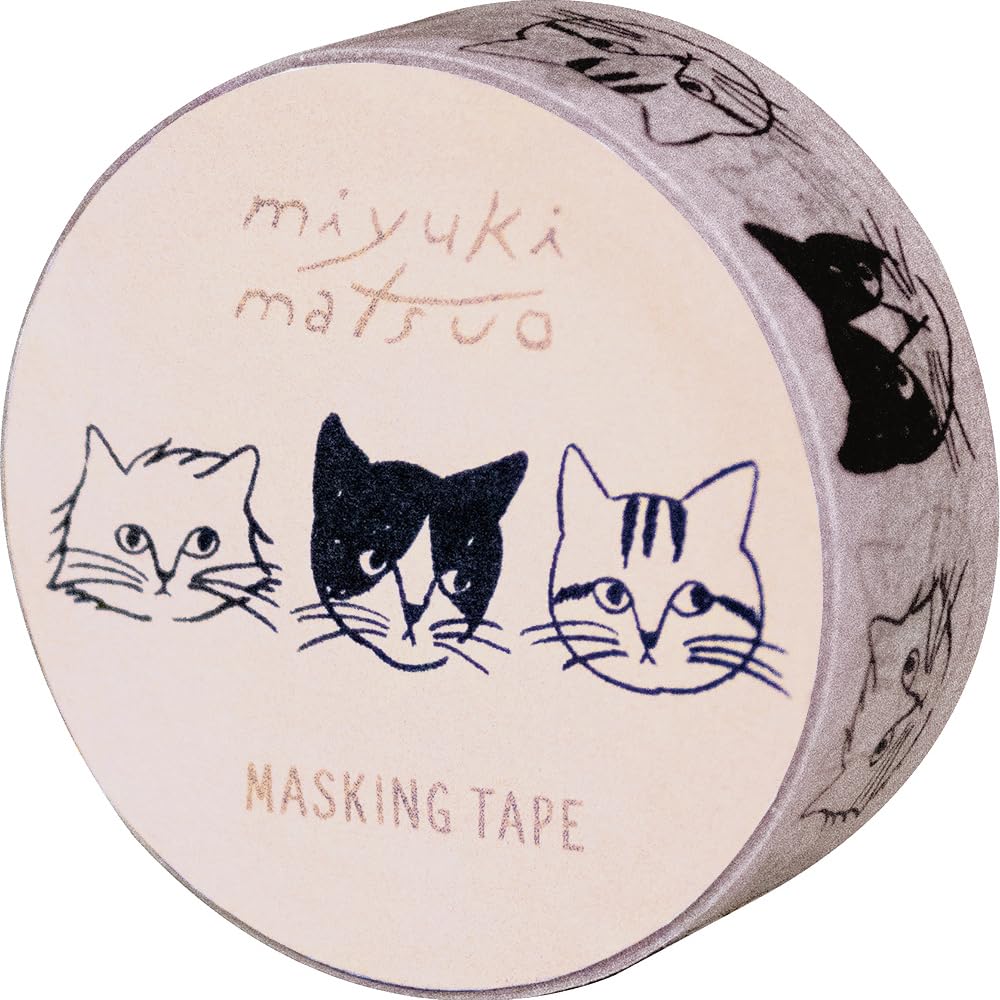 El Commun Masking Tape by Miyuki Matsuo - Wide &amp; Standard Variants