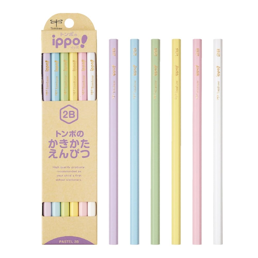 Tombow Ippo! 2B Pencil Set for Creative Writing &amp; Natural Experience