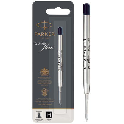 PARKER Ballpoint Pen Refill Black &amp; Blue Variants 0.55mm to 1.2mm