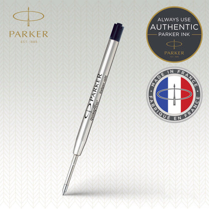 PARKER Ballpoint Pen Refill Black &amp; Blue Variants 0.55mm to 1.2mm
