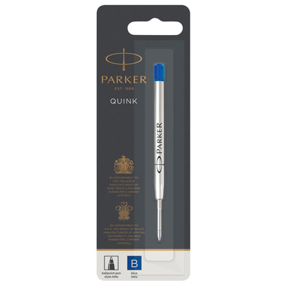 PARKER Ballpoint Pen Refill Black &amp; Blue Variants 0.55mm to 1.2mm