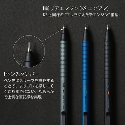Mitsubishi Pencil Kuru Toga Metal Mechanical Pencil 0.3mm &amp; 0.5mm