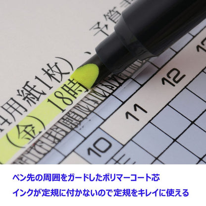 Tombow Highlighter Fluorescent Pen - Orange, Yellow, Green
