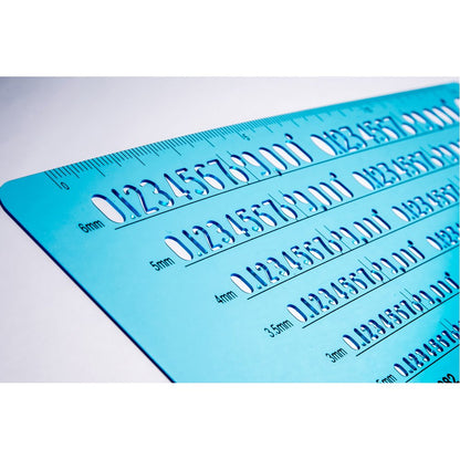 STAEDTLER Template Number Ruler &amp; Ruler for 0.5mm Mechanical Pencils