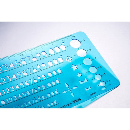 STAEDTLER Template Number Ruler &amp; Ruler for 0.5mm Mechanical Pencils